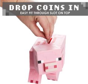 img 2 attached to Piggy Bank Perfect for Minecraft Fans: Pixelated Savings Solution