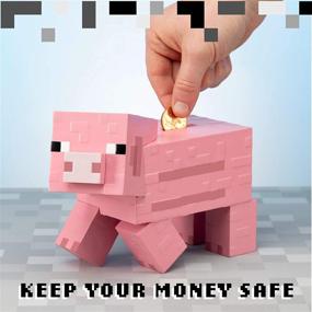 img 1 attached to Piggy Bank Perfect for Minecraft Fans: Pixelated Savings Solution