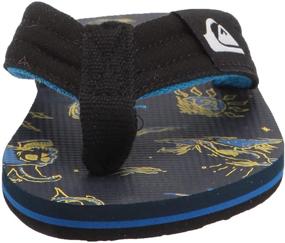 img 3 attached to Boys' Quiksilver Molokai Layback Sandal 👦 - Yellow | Ideal for Outdoor Activities