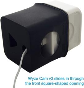 img 3 attached to 📸 Ultimate Protection for Wyze Cam V3 - Full-Wrap Silicone Skin to Safeguard Your Cam on Every Side (Not Compatible with Wyze Cam Pan/V2/Outdoor)