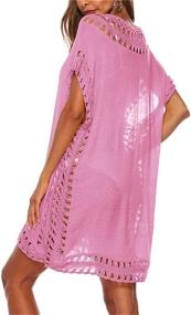 img 2 attached to Adisputent Swimsuit Crochet Chiffon Coverups Women's Clothing for Swimsuits & Cover Ups