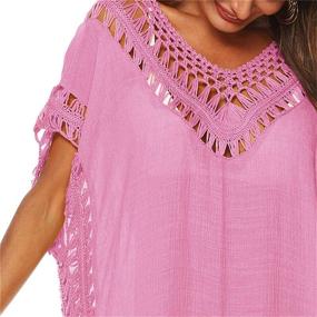 img 1 attached to Adisputent Swimsuit Crochet Chiffon Coverups Women's Clothing for Swimsuits & Cover Ups
