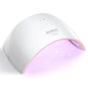 img 4 attached to 💅 UV LED Nail Lamp, SUNUV Gel UV Light Nail Dryer with Sensor for Efficient Curing of Gel Nail Polish, 2 Timers – SUN9C Pink