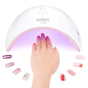 img 3 attached to 💅 UV LED Nail Lamp, SUNUV Gel UV Light Nail Dryer with Sensor for Efficient Curing of Gel Nail Polish, 2 Timers – SUN9C Pink