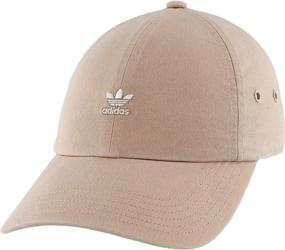 img 4 attached to 🧢 Stylish adidas Originals Mini Logo Relaxed Cap for Women – Trendy Headwear for Fashionable Ladies