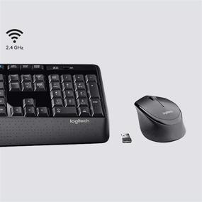 img 2 attached to Logitech Wireless Combo MK345 - 4 Pack: Unbeatable Value and Convenience