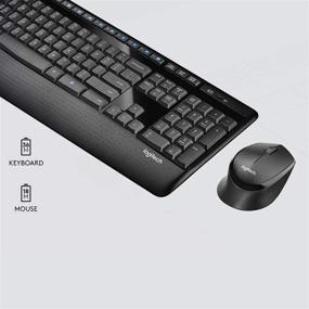 img 1 attached to Logitech Wireless Combo MK345 - 4 Pack: Unbeatable Value and Convenience