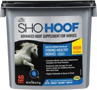 manna pro sho-hoof supplement: 5-pound biotin and zinc methionine for optimal horse hoof health logo