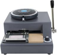 🛠️ enshey 72-character embossing machine for pvc credit cards & gift cards - magnetic manual card printer, id stamper, vip credit card embosser logo