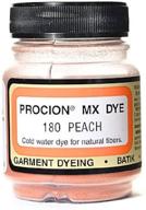 🎨 vibrant and fade-resistant: deco art pmx-1180 jacquard procion mx dye in peach shade - 2/3-ounce logo