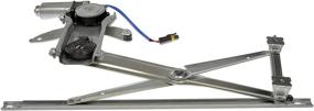 img 1 attached to 🔌 Dorman 741-753 Front Driver Side Power Window Motor and Regulator Assembly for Dodge Models - Black