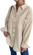 jacket shirts pockets corduroy shacket women's clothing and coats, jackets & vests logo
