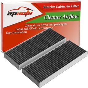 img 2 attached to 🔍 EPAuto CP553 (CF10553) Premium Cabin Air Filter Replacement with Activated Carbon