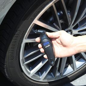 img 1 attached to 🎯 EPAUTO Digital Tire Pressure Gauge: Enhanced Tools & Equipment for Accurate Readings
