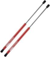 vepagoo 2 front hood gas lift supports struts 4364 for dodge ram 1500/2500/3500/4500/5500 spring shocks, red - set of 2 - improved seo logo