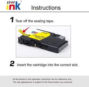 img 1 attached to 🖨️ Ink Cartridge Replacement for Brother LC3037 XXL (Black Cyan Yellow Magenta, 4 Packs) - Compatible with MFC-J6945DW, MFC-J6545DW, MFC-J5845DW, MFC-J5945DW Printer