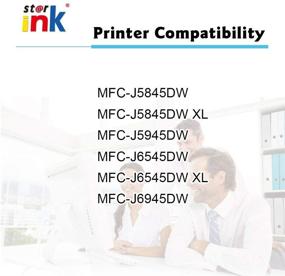 img 3 attached to 🖨️ Ink Cartridge Replacement for Brother LC3037 XXL (Black Cyan Yellow Magenta, 4 Packs) - Compatible with MFC-J6945DW, MFC-J6545DW, MFC-J5845DW, MFC-J5945DW Printer