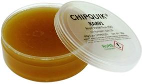 img 2 attached to 💡 2oz Flat Jar of Chip Quik RA891 Rosin Solder Flux (RA) - 50g
