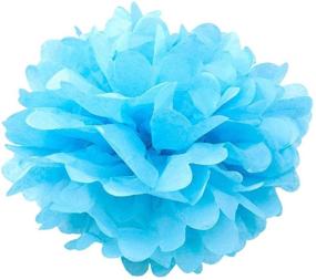 img 3 attached to 🎉 WYZworks Assorted Bubblegum Color Pack Pom Pom Flower Decorations for Parties and Events