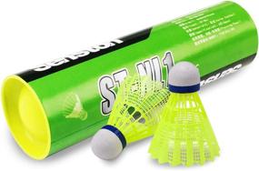 img 4 attached to 🏸 Senston Badminton Shuttlecocks 6-Pack: Durable, Stable Birdies for Indoor/Outdoor Sports