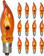 🔥 dancing flame light bulbs - illuminate with pallerina's flickering elegance! logo