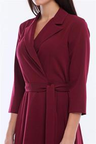 img 3 attached to LadyLike Womens Classic Sleeve Modest Women's Clothing