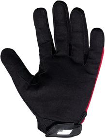 img 1 attached to 🧤 Seibertron Original Multifunction Mechanic Touchscreen Safety Work Gloves Red S - Enhanced Protection for Working On Cars, Driving, Gardening, Mechanics, and Outdoor Sports