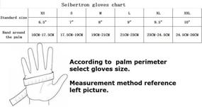 img 2 attached to 🧤 Seibertron Original Multifunction Mechanic Touchscreen Safety Work Gloves Red S - Enhanced Protection for Working On Cars, Driving, Gardening, Mechanics, and Outdoor Sports