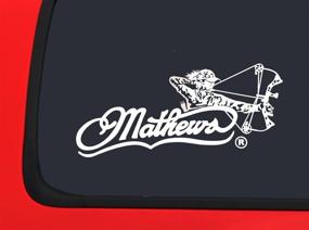 img 1 attached to Matthews Logo Female Bow Hunter