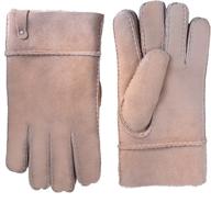 🧤 sheepskin shearling leather driving men's gloves & mittens by yiseven logo