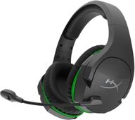 🎧 hyperx cloudx stinger core wireless gaming headset: xbox series x/s and xbox one compatibility, memory foam & premium leatherette ear cushions, noise-cancelling mic & mic monitoring, built-in chat mixer - ultimate gaming audio experience logo