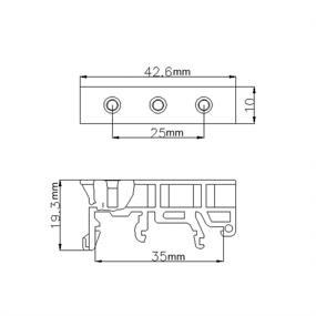 img 3 attached to 🔌 Circuit Mounting Bracket Electrical Adapter: Simplify Your Electrical Connections