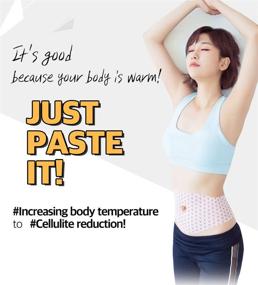 img 2 attached to 🔥 Body Applicator Wrap Heat: 8-Hour Sauna Suit Effect Slimming Spa Patch for Natural Fat Burning - Fast Heat with 0.02 Inch Thinness - Ideal for Women & Men