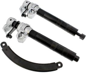 img 3 attached to 🔧 ABN Coil Spring Compression Tools - 2pc Set with Safety Guard for Durable Coil Spring Clamping and Strut Spring Compression