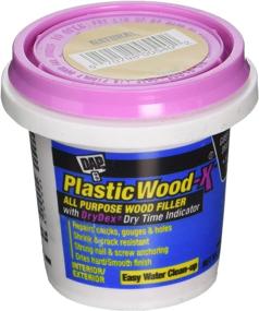 img 2 attached to DAP 540 Series 00540 5.5oz Natural Plastic Wood-X W/Drydex: Premium Wood Filler for All Your DIY Projects