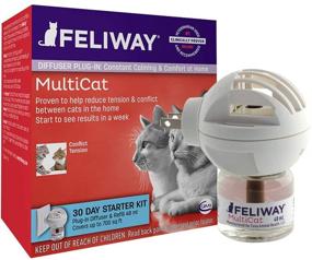 img 1 attached to Feliway MultiCat Starter Plug Diffuser