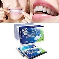 😁 sparkling white smiles advanced teeth whitening strips: compare and save with 28 count (14 upper and 14 lower strips)! logo