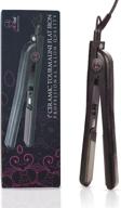 💇 enhance your hair styling with ella's boutique full size flat iron hair straightener - 1" ceramic tourmaline ionic, floating plates, adjustable temp control, frizz control, perfect for curls, flips, and beautiful hair logo