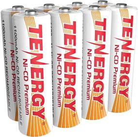 img 4 attached to ⚡️ Tenergy AA Premium NiCd Rechargeable Batteries 1100mAh 1.2V 8-Pack - Ideal for Solar and Garden Lights