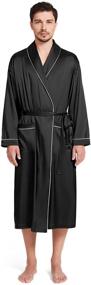 img 4 attached to SIORO X-Large Luxurious Long Sleeve Bathrobe - Perfect for Ultimate Comfort