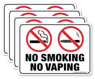 smoking vaping sign weatherproof pre drilled logo