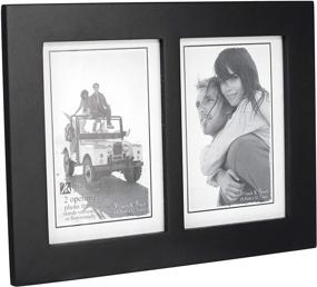 4X6 Picture Frames Black - Wood Frames with Acrylic Plexiglass for 3.5X5  with Ma