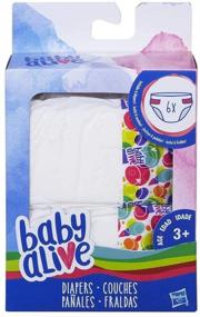 img 2 attached to 👶 Enhance Playtime with Baby Alive: Discover the Hasbro Diapers Accessory Pack