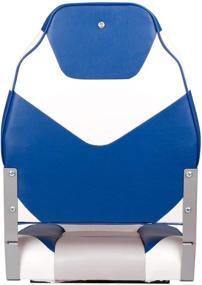 img 1 attached to 🎣 2-Pack Deluxe High Back Folding Fishing Boat Seats by Leader Accessories - Wide Variety of Colors Available!