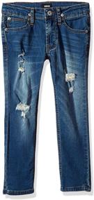 img 2 attached to 👖 HUDSON Boys Skinny Heavy Metal Boys' Clothing: Perfect Jeans for Cool Kids