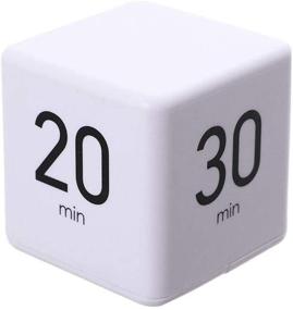 img 4 attached to ⏳ Moontie Miracle TimeCube Timer: Boost Time Management with 15, 20, 30 and 60 Minute Intervals