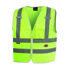 img 1 attached to Pioneer Safety Vest Men Construction Occupational Health & Safety Products for Personal Protective Equipment