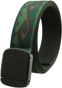 img 1 attached to Thomas Bates Pueblo Men's Accessories - Southwestern Pattern Belts