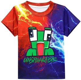 img 3 attached to T Shirts Graphic Cartoon Tshirts Birthday Boys' Clothing and Tops, Tees & Shirts