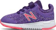 👟 new balance 455v2 hook and loop running shoe: unisex-child's top performance sneakers logo